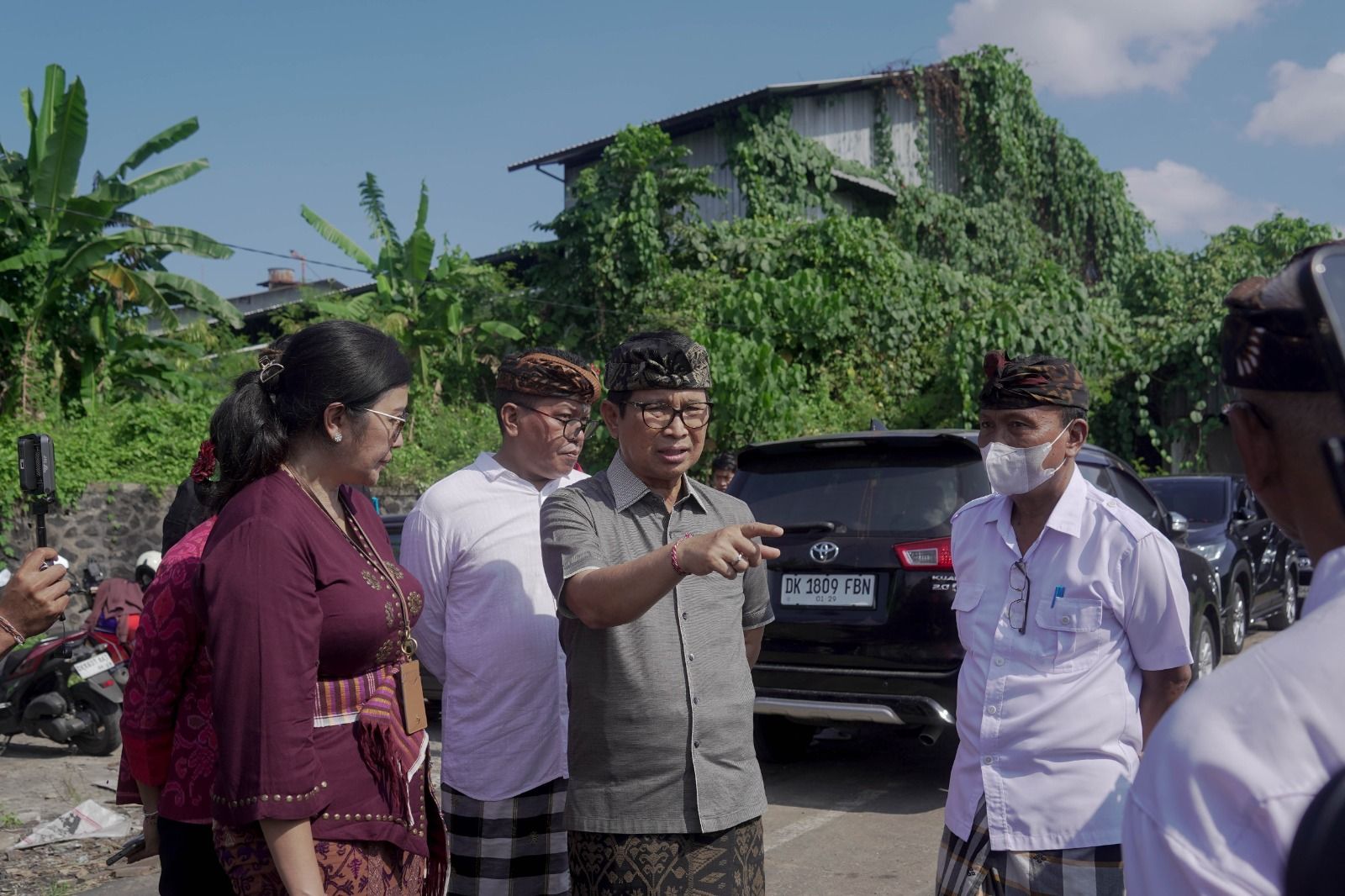 podiumnews.com-Dapat Laporan, Bupati Badung Datangi TPST Desa Adat Kapal